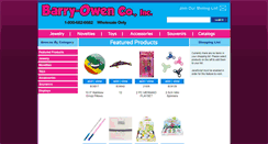 Desktop Screenshot of barryowen.com